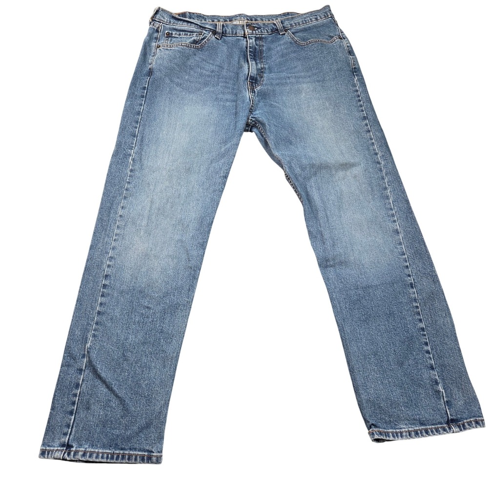 Levis 505 Regular Fit Jeans Mens 36x29 (tag 38x30) Blue Medium Wash Straight Leg